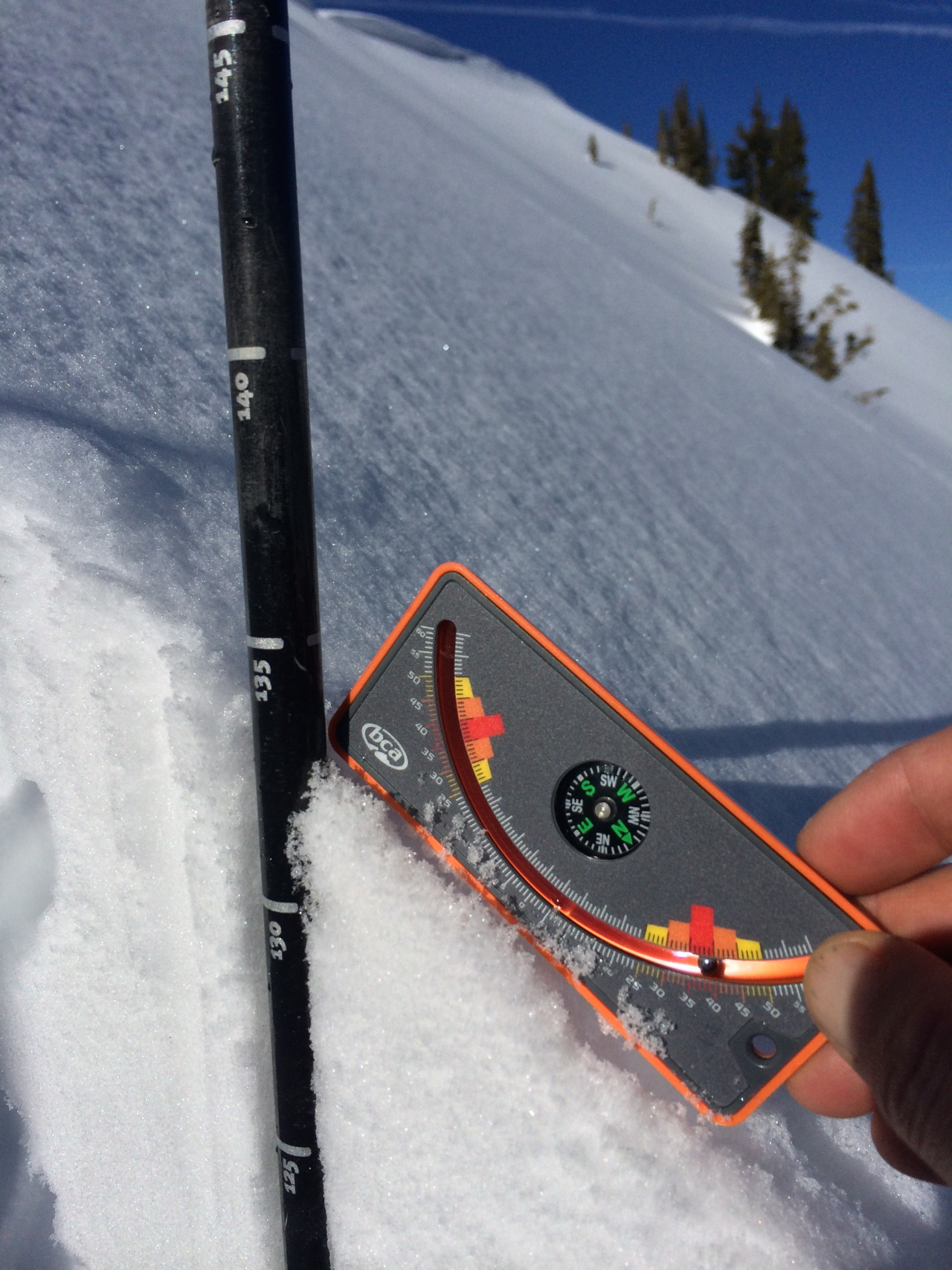 Avalanche Safety Assessing Slope Angle CU Wilderness Medicine