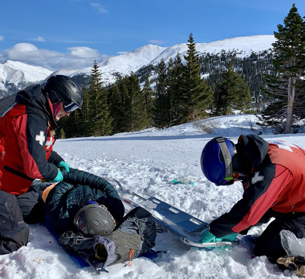 wilderness medicine in a snow rescue
